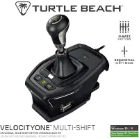 Turtle Beach VelocityOne, Racing shifter tilleggsutstyr, Svart, Windows 10/11 PCs, Xbox Series X|S, Xbox One, 206 mm, 133 mm, 148 mm