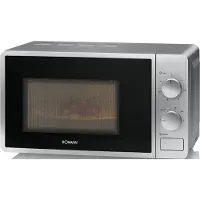 Bomann MW 6014 CB - microwave oven - freestanding - silver
