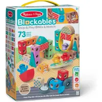 Melissa & Doug Blockables Town lekesett