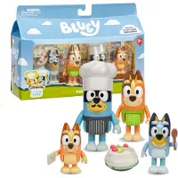 Bluey figur 4-pak Dessert Time