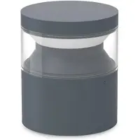 Ideal Lux LED-sokkellampe Boeing, antrasitt, høyde 15 cm