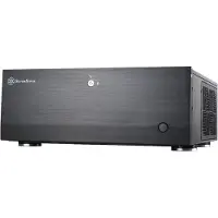 Silverstone Grandia GD07 - Tower - SSI EEB - ingen strømforsyning (ATX / PS/2) - svart - USB/lyd
