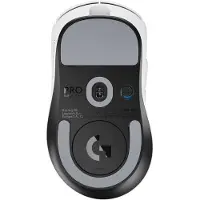 Logitech G PRO X SUPERLIGHT 2 DEX - Mus - ergonomisk - høyrehendt - optisk - 5 knapper - trådløs, kablet - 2.4 GHz, USB - hvit