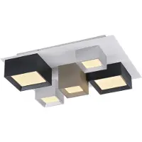 Pure LED-taklampe Manhattan, multifarget, 5 lyskilder, CCT