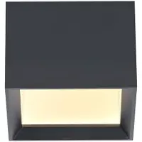Pure LED-taklampe Manhattan, mystic grey, 1 lyskilde, CCT