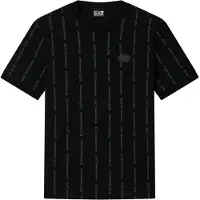 Emporio Armani for man. 7M001391_AF12874 Black monogram T-shirt (L), Casual, Cotton, Short sleeve