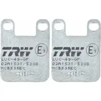 TRW Ec-organic Aprilia Climber 280 R 95 Bremseklosser