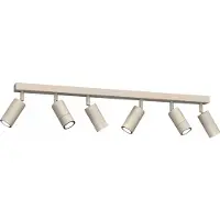 Luminex Taklampe Link 9530 list/plafond 6x8W GU10 beige
