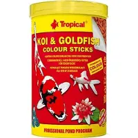 Tropical fôr til fisk Koi & Goldfish Colour Sticks 11L/900g (40372)