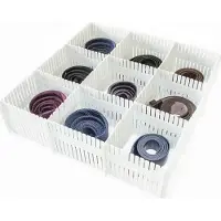 Triton organizer til skuff, tilpasset, 4 stk 10x40 cm