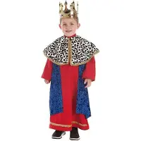 Creaciones Llopis Magiker Konge Barn Kostyme