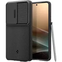 Spigen Samsung Galaxy S26 Ultra Optik Armor Deksel - Svart