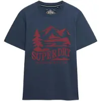 Superdry Retro Outdoor Relaxed Fit Kortarmet T-skjorte