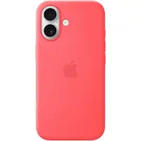 Apple iPhone 17 Silicone Case with MagSafe - Bright Guava