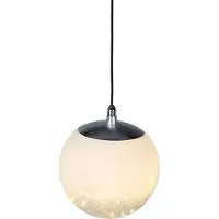 Home Styling Collection dekorasjon med LED, transparent kule, Ø 18 cm