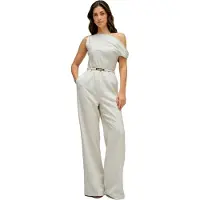 Salsa Jeans 21012033 Linen Ermeløs Jumpsuit