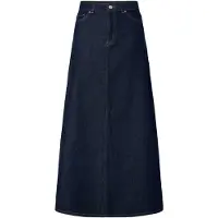 Pieces Pcjules Wide Denimskjørt