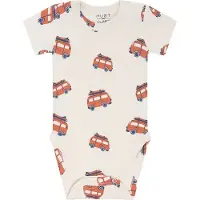 Hust & Claire Body k/e - Billy - Sandskjell m. Biler - - 1½ år (86) - Kortermet body