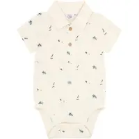 Hust & Claire Polobody k/e - Bøyelig - Snow White m. Dyr - - 2 år (92) - Kortermet body