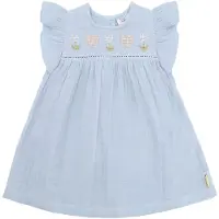 Hust & Claire Kjole - Katinka - Zen Blue - - 1½ år (86) - Kjole