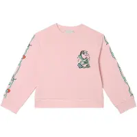 Stella McCartney Kids Collegegenser - Rosa m. Blomster - - 6 år (116) - Collegegenser