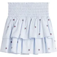 Tommy Hilfiger Skjørt - Sweet Blue Striper - - 14 år (164) - Skjørt