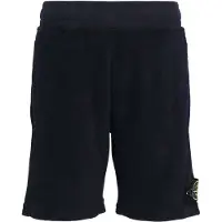 Stone Island Shorts - Frotté - Navy Blue - - 8 år (128) - Shorts