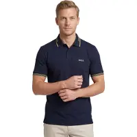 BOSS Paul 10255848 Green Kortermet Poloskjorte
