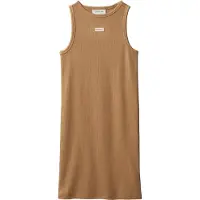 Calvin Klein Jeans Kjole - Rib - Tigerøye - - 10 år (140) - Kjole