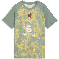 Puma Ac Milan 25/26 Før Kamp Junior T-skjorte Med Korte Ermer
