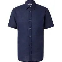 Jack & Jones Henry Slub Kortarmet Skjorte