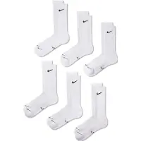 Nike Everyday Elevated 6 Pack Socks hvit