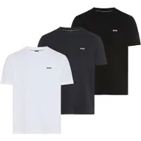 BOSS for man. 50559436 Pack 3 Basic T-Shirts white, black, navy (M), Casual, Multicolor, Cotton, Short sleeve