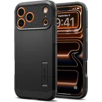 Spigen iPhone 17 Pro Tough Armor T Mag Deksel - Svart