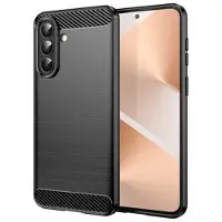 Mtp Products Samsung Galaxy A57 Børstet TPU-deksel - karbonfiber - svart