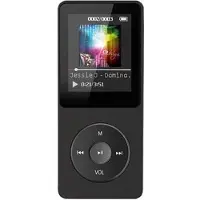 Mtp Products T1 bærbar MP4-musikkspiller med 1.8 skjerm og 64GB TF-kort - svart