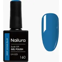 Nailura Gel Polish 10 ml - 160 Deep Ocean Blue