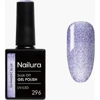 Nailura Cat Eye Gel Polish 10 ml - 296 Shimmery Blue