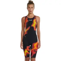 Tyr Venzo Infrared åpen Rygg Konkurransebadedrakt