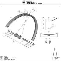 Shimano Xtr 28h Wh-m9220-tl Ewhrimz0006 Mtb-felg