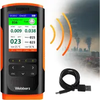 Webber Luftkvalitetsstasjon UP900 7in1 PM2,5 PM10 HCHO TVOC USB