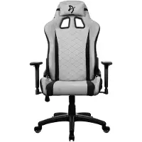 AROZZI Avanti Soft Fabric - Gaming Chair - Light Grey
