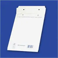 Office Products selvklebende konvolutter med folie & bobleplast , HK, D14, 180x265/200x275 mm, 100 stk., hvit