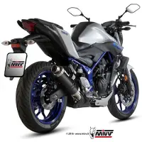 MIVV Gp Yamaha Mt-03 16-25 Y.055.l2s Homologert Slip On Lyddemper