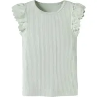 Name it T-skjorte - Rib - NmfHavelle - Pale Aqua - - 3 år (98) - T-skjorte