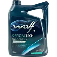WOLF Officialtech Ms-v Sae 0w-20 Motorolje 5l