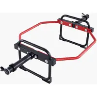 Vevor Trap Bar sekskantstang, 50 mm sekskantstang, 240 kg kapasitet, skulderløftings- og styrketreningsutstyr, hjemmegym for knebøy, markløft, skulderpress, rød