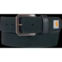 Carhartt Canvas Duck Belt Men Black 40W