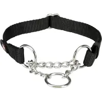 Trixie Premium Pull Stop-halsbånd svart - Størrelse L-XL: 45-70 cm nakkeomkrets, B 25 mm