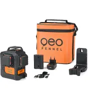 Geo Fennel Laser vann-/nivelleringsmåler Geo-Fennel FLG 6X, grønn